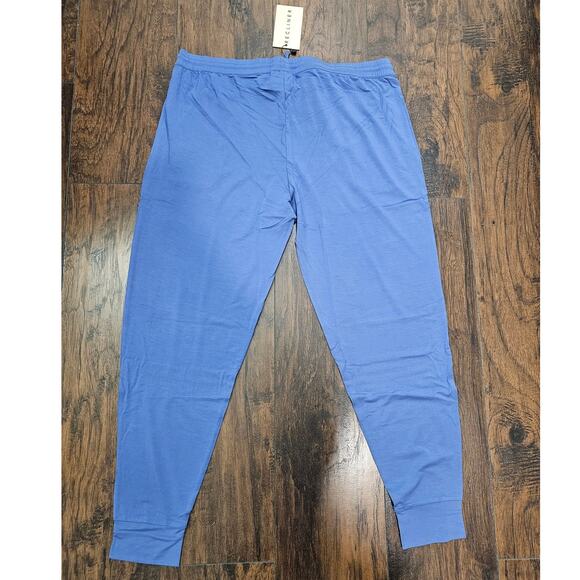 RECLINER NEW LUXURY SLEEP PANTS in Color Deep Marine SIZE LARGE - Picture 2 of 2